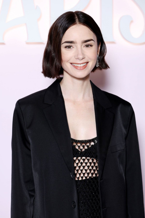 Lily Collins at Emily In Paris Season 4 Photocall Paris, September 2024 2