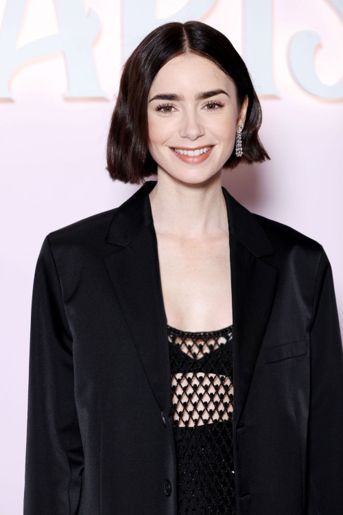 Lily Collins at Emily In Paris Season 4 Photocall Paris, September 2024 3