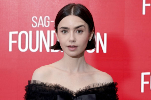 Lily Collins at SAG-AFTRA Foundation Conversation for Emily in Paris in New York 4