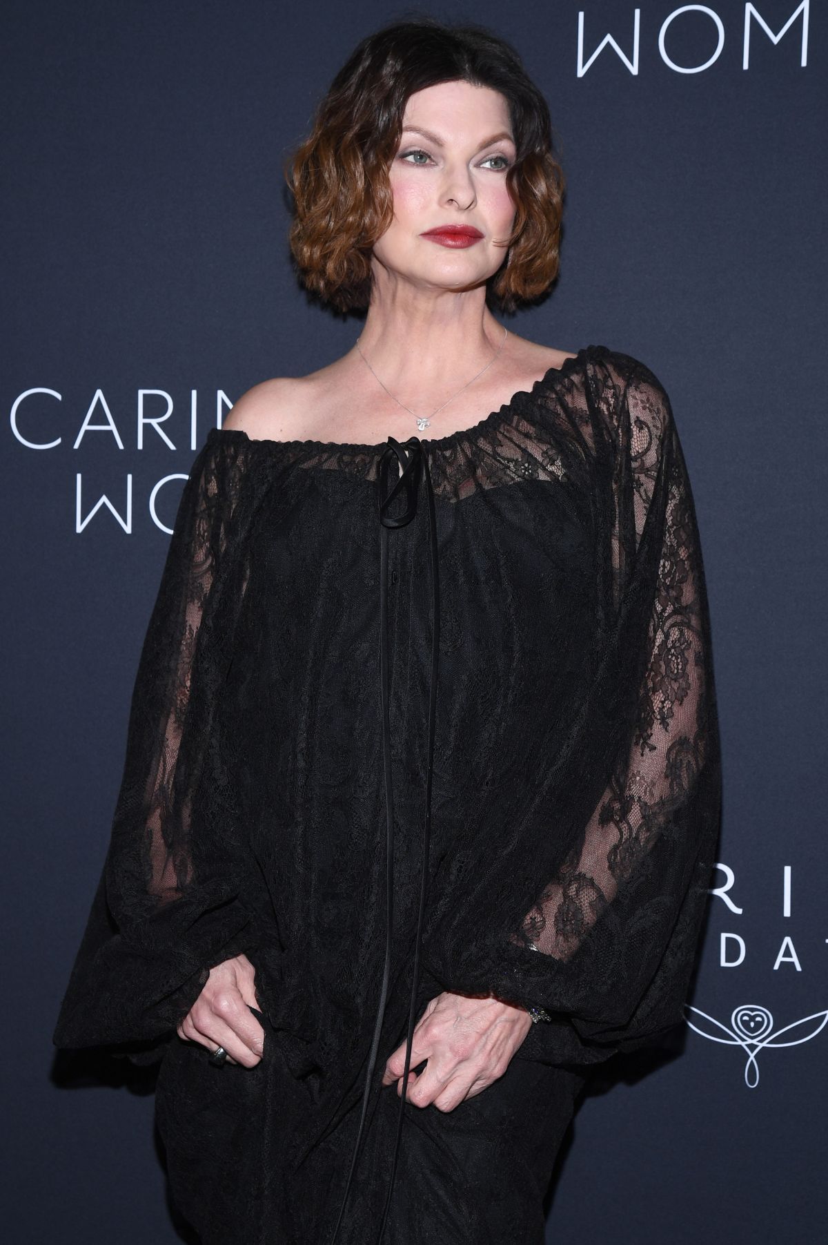 Linda Evangelista at Kering Foundation Caring For Women Dinner in New York