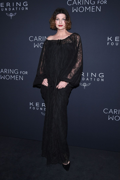 Linda Evangelista at Kering Foundation Caring For Women Dinner in New York 4