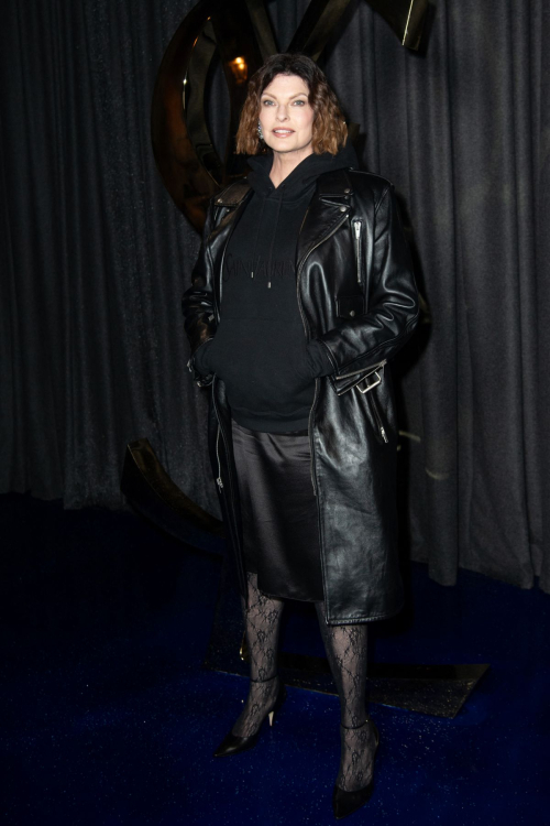 Linda Evangelista at Saint Laurent Fashion Show, September 2024 2