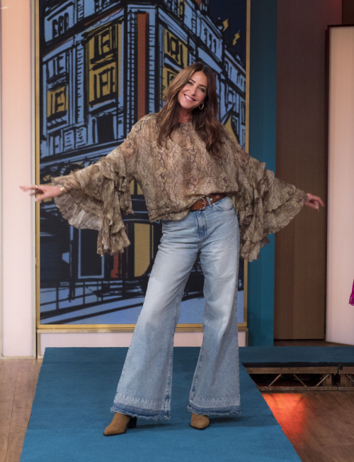 Lisa Snowdon at This Morning TV Show in London, September 2024 2