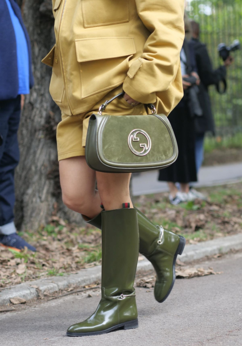 Livia Nunes Marques Attends Gucci Show in Milan 3