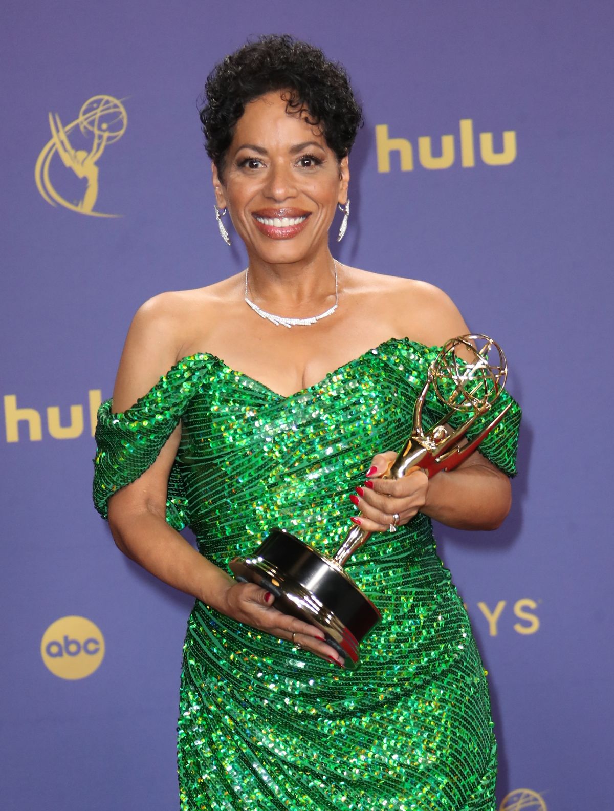 Liza Colon-Zayas at 76th Emmy Awards at Peacock Theatre in Los Angeles