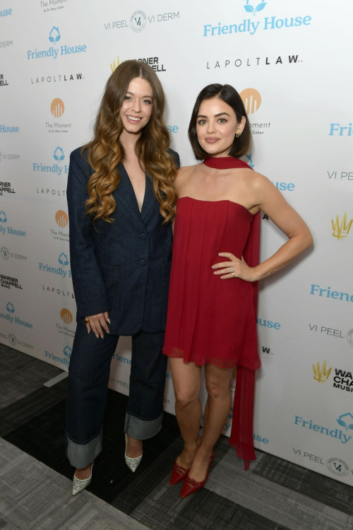 Lucy Hale and Sasha Pieterse at 34th Annual Friendly House Humanitarian Awards Luncheon Los Angeles 9