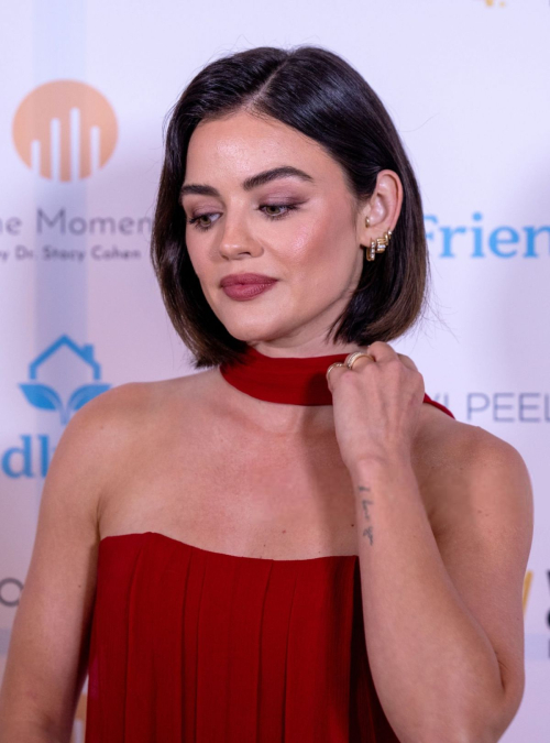 Lucy Hale and Sasha Pieterse at 34th Annual Friendly House Humanitarian Awards Luncheon Los Angeles 7