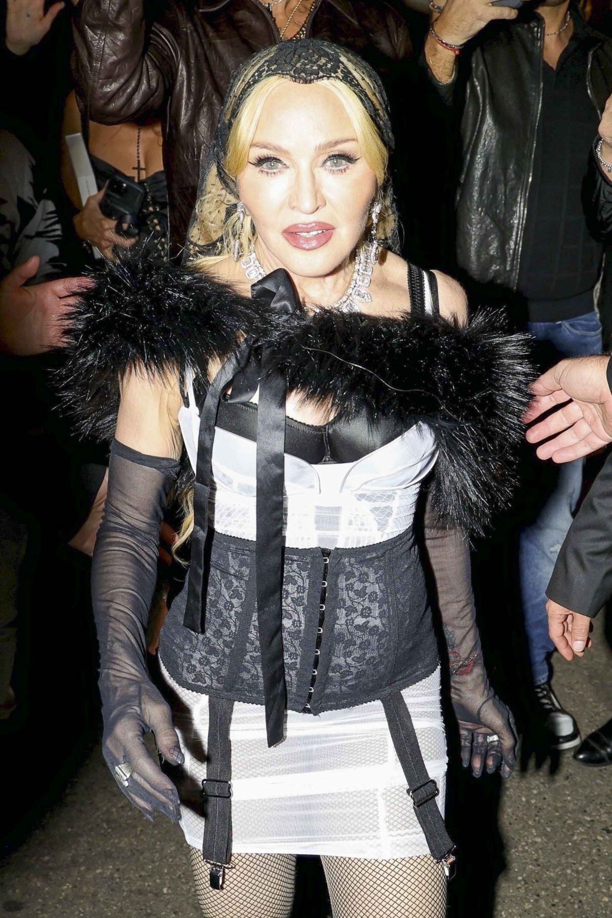 Madonna Leaves Dolce & Gabbana Afterparty in Milan