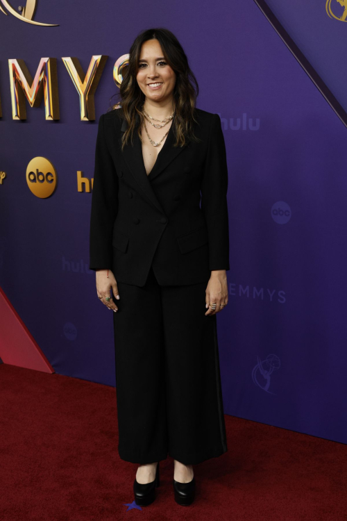 Maegan Houang at 76th Emmy Awards at Peacock Theatre in Los Angeles