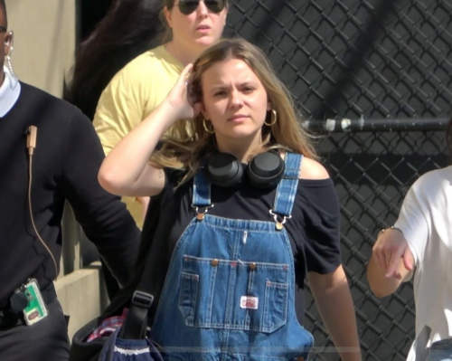 Maisy Stella Arrives at Jimmy Kimmel Live in Hollywood 1