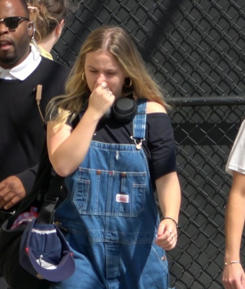 Maisy Stella Arrives at Jimmy Kimmel Live in Hollywood 2