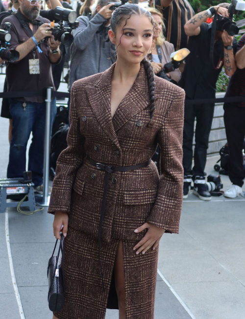 Malia Baker Arrives at Michael Kors Fashion Show New York 5