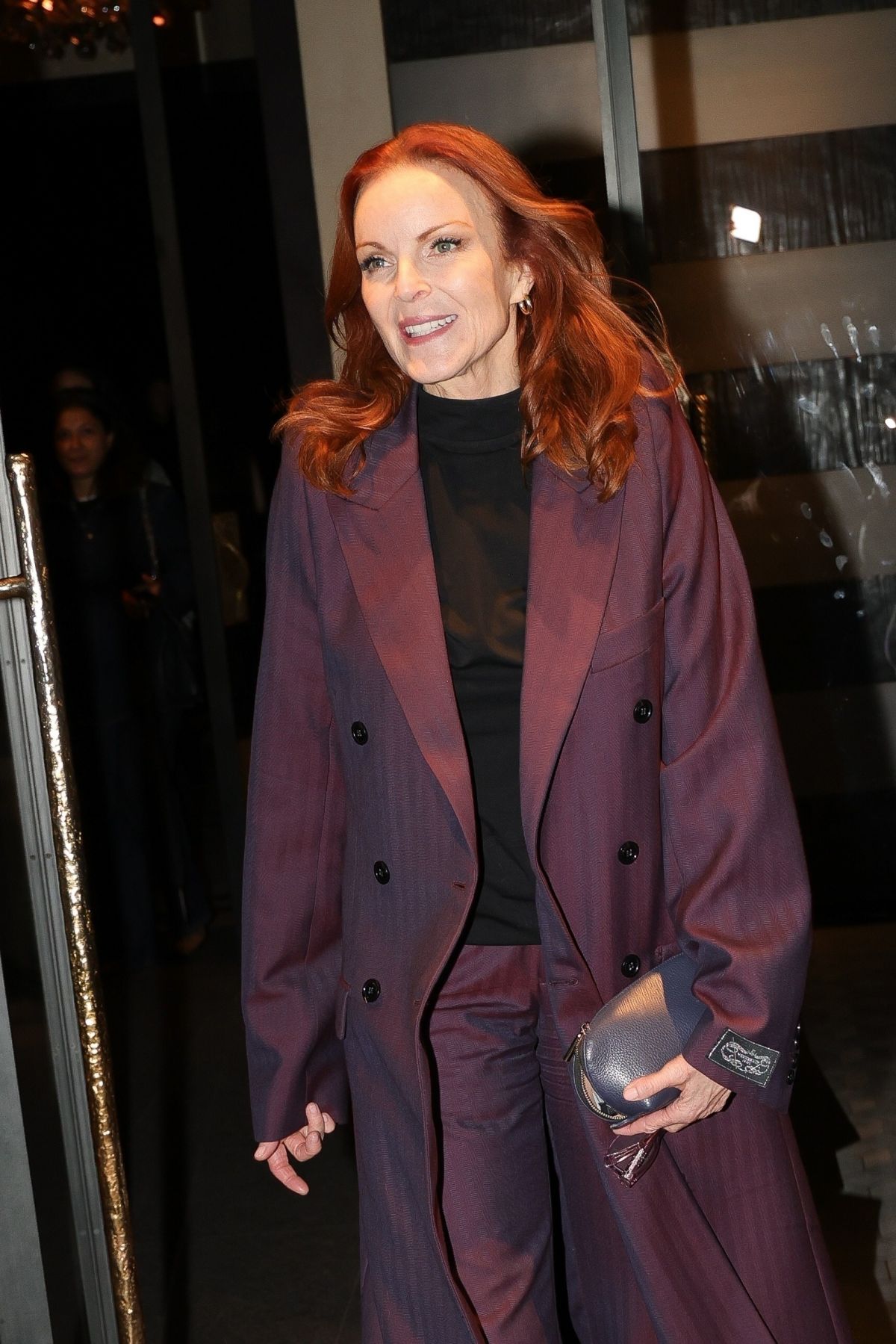 Marcia Cross at Vetements Party in Paris, September 2024