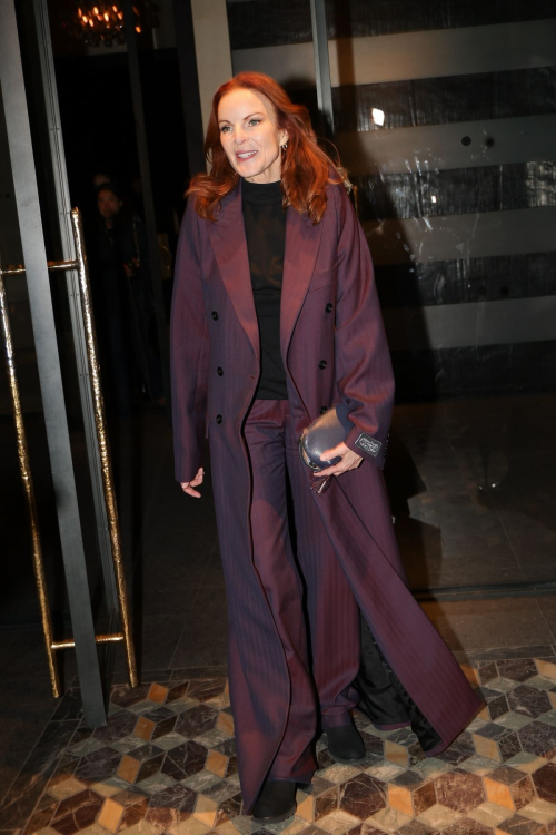 Marcia Cross at Vetements Party in Paris, September 2024 1