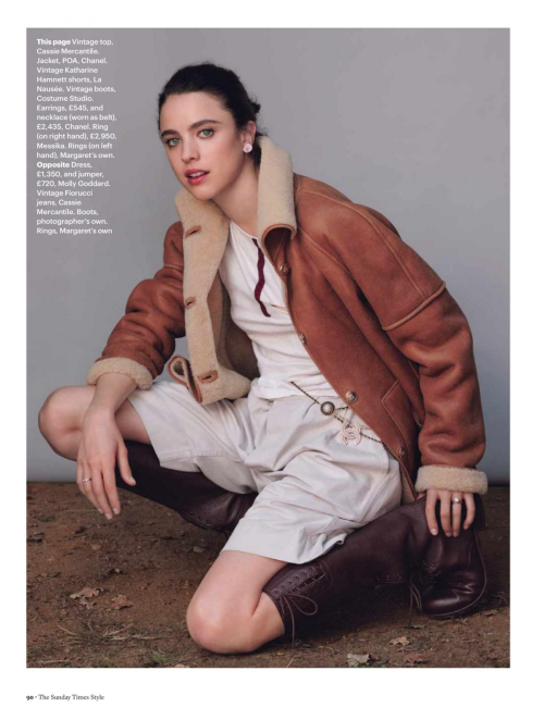 Margaret Qualley in The Sunday Times Style September 2024 4