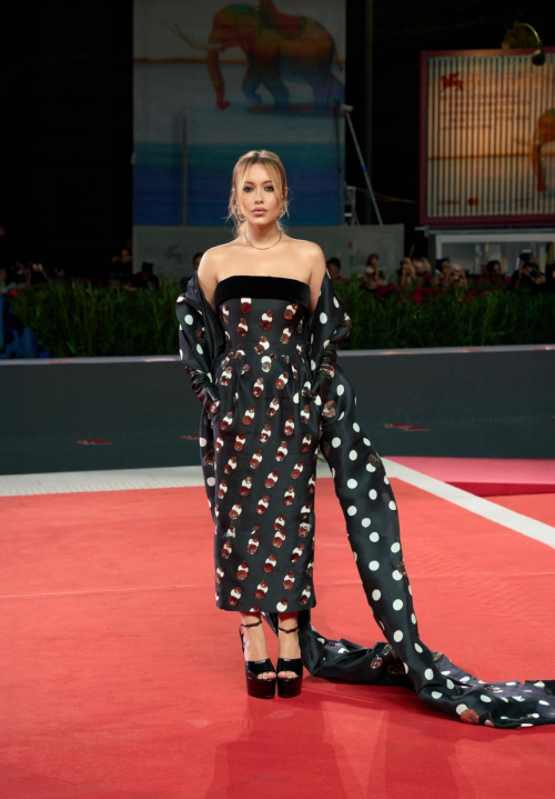 Maria Braz at Finalement Premiere Venice Film Festival