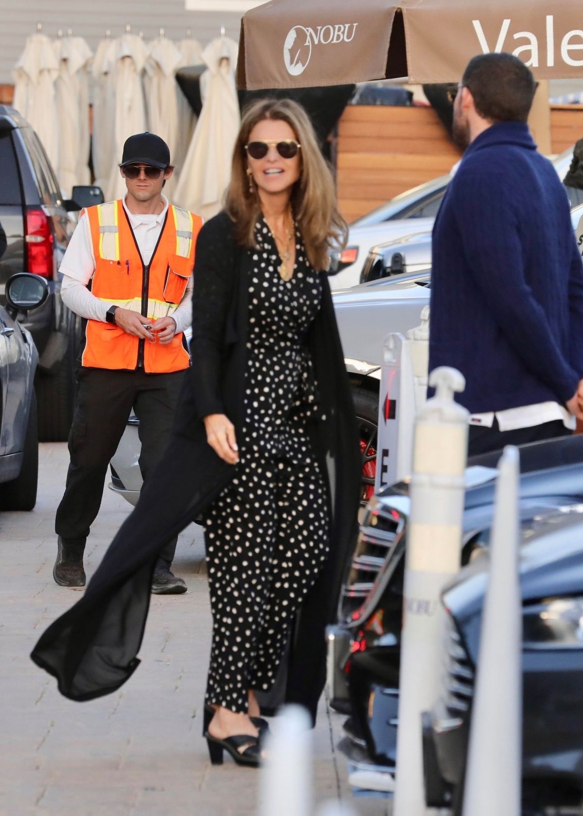 Maria Shriver Out for Dinner with Family at Nobu in Malibu