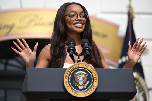 Marsai Martin Speaks at White House Brunch Celebrating Black Excellence in Washington DC 2