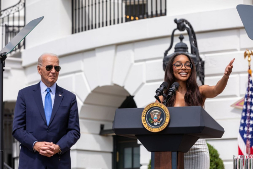 Marsai Martin Speaks at White House Brunch Celebrating Black Excellence in Washington DC 4