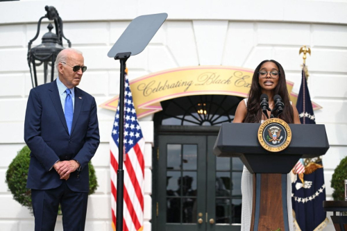 Marsai Martin Speaks at White House Brunch Celebrating Black Excellence in Washington DC 5