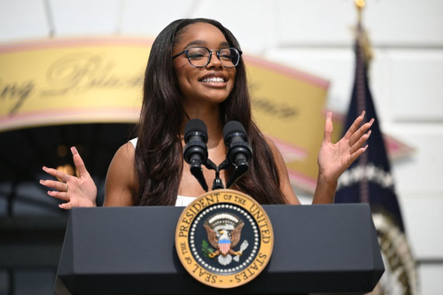 Marsai Martin Speaks at White House Brunch Celebrating Black Excellence in Washington DC 6