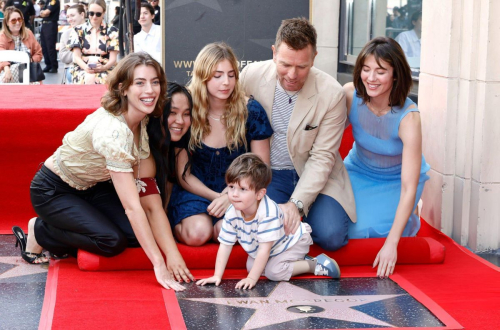 Mary Elizabeth Winstead at Ewan McGregor Hollywood Walk of Fame Ceremony 1