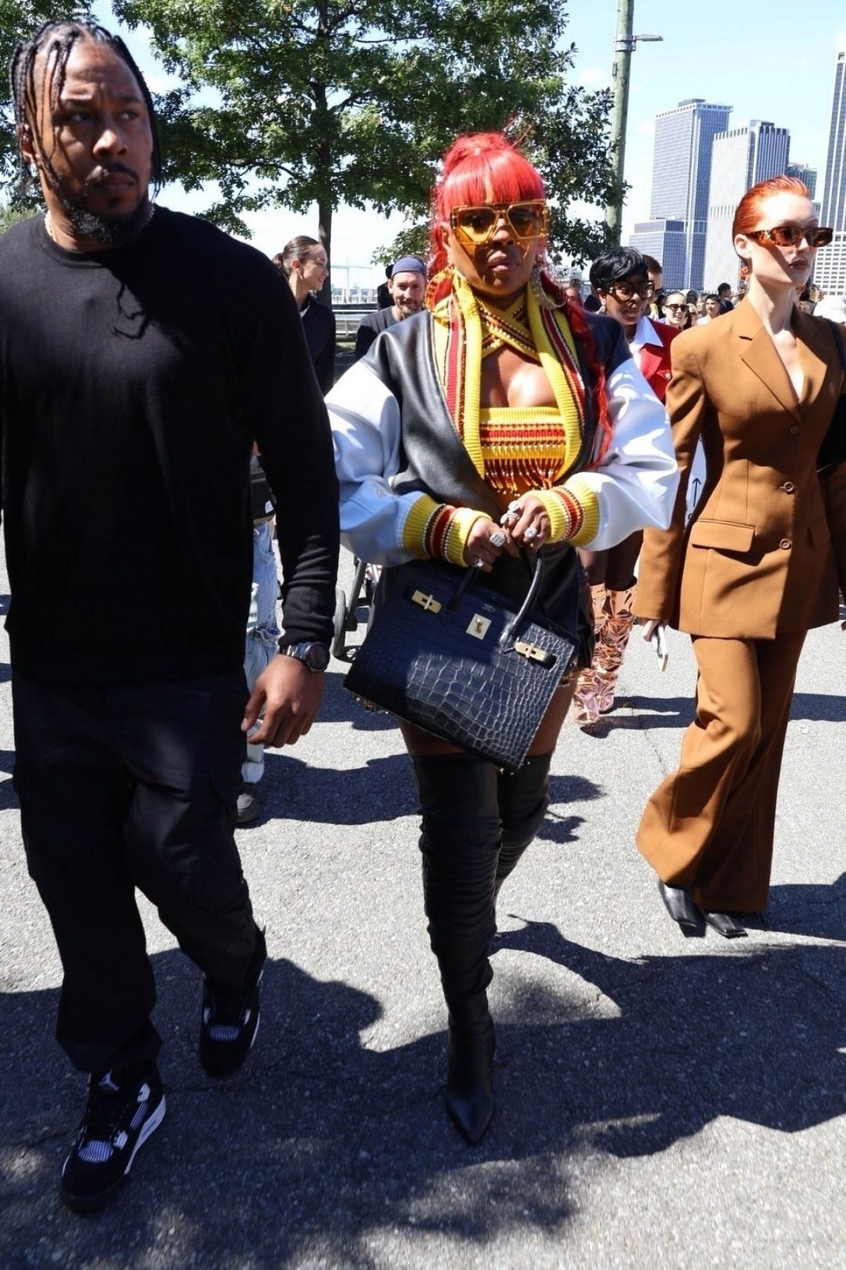 Mary J. Blige Off-White Show New York Fashion Week, September 2024