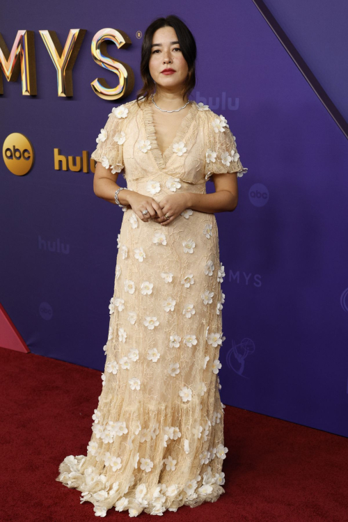 Maya Erskine at 76th Emmy Awards at Peacock Theatre in Los Angeles