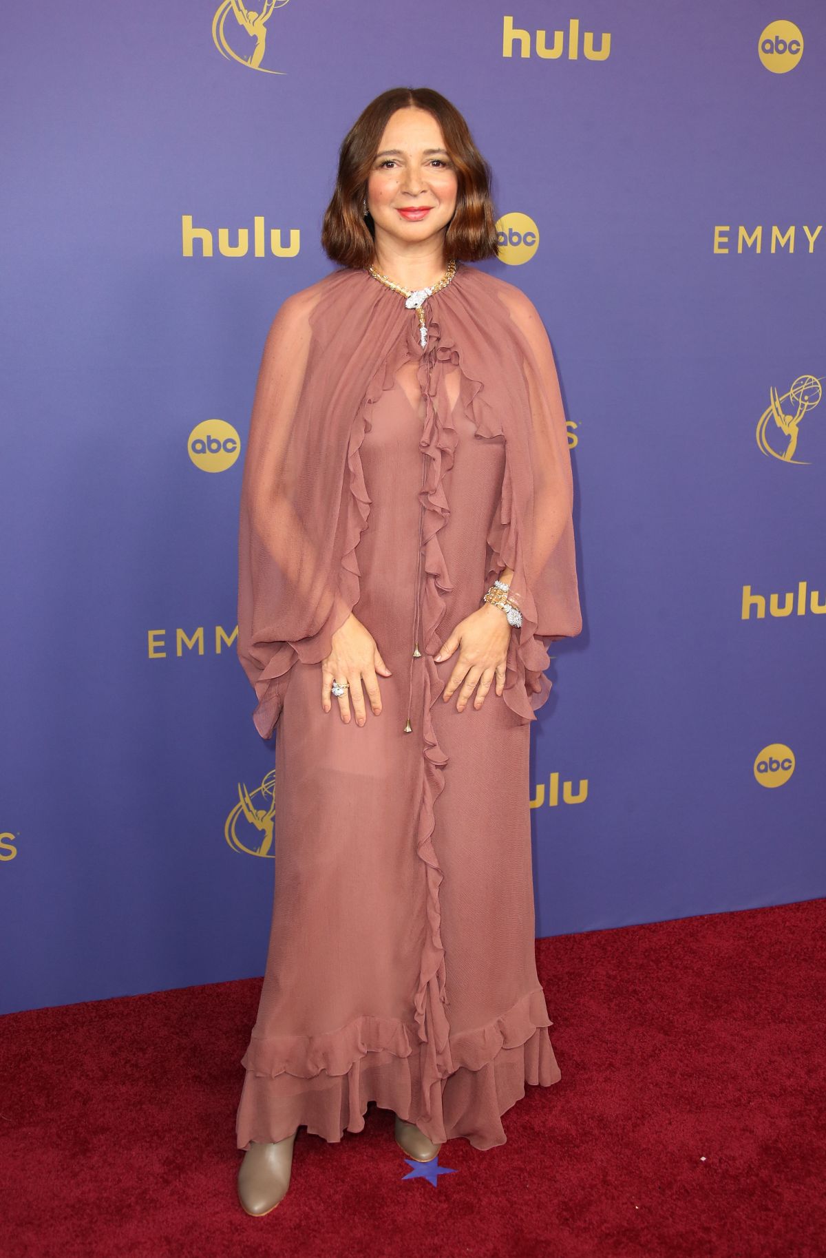 Maya Rudolph at 76th Emmy Awards at Peacock Theatre in Los Angeles