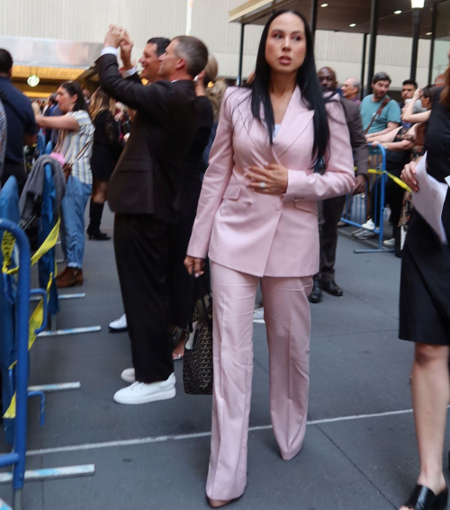 Meena Harris and Grace Hightower Out at Times Square New York 5