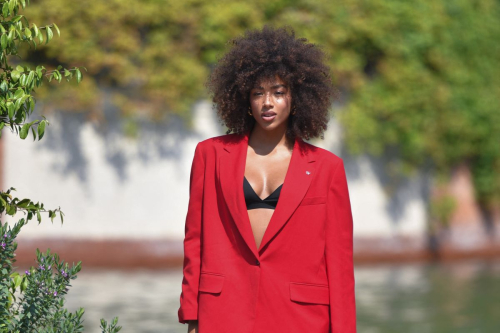 Megan Ria Arrives at Hotel Excelsior, Venice Film Festival 2024 5