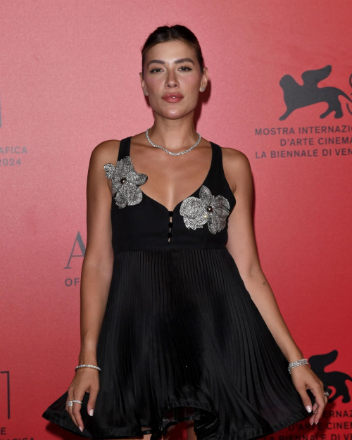 Michelle Salas at Armani Beauty Dinner Photocall, Venice Film Festival 2024