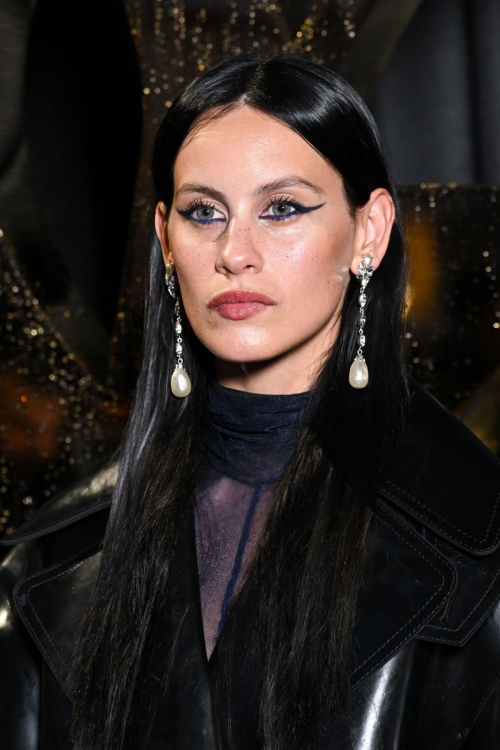 Milena Smit at Saint Laurent Fashion Show, September 2024 6