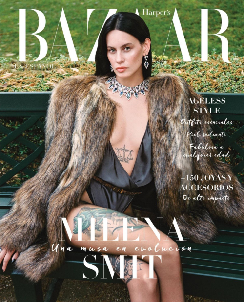 Milena Smit for Harper's Bazaar Mexico, October 2024