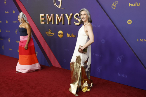 Milicent Shelton at 76th Emmy Awards at Peacock Theatre in Los Angeles 1