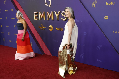 Milicent Shelton at 76th Emmy Awards at Peacock Theatre in Los Angeles 2