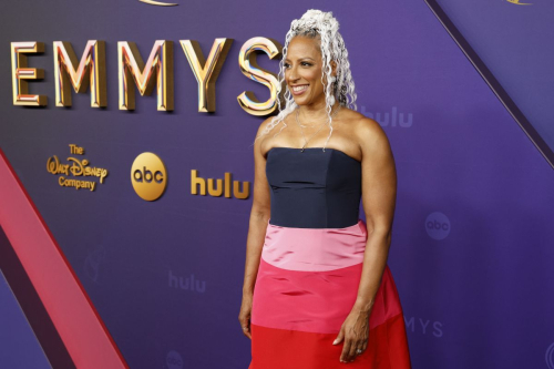 Milicent Shelton at 76th Emmy Awards at Peacock Theatre in Los Angeles 3