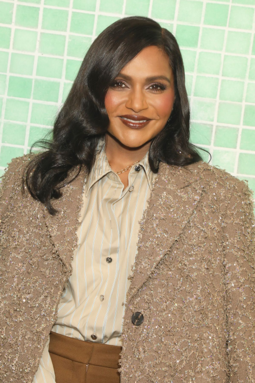 Mindy Kaling at Tory Burch Show at New York Fashion Week