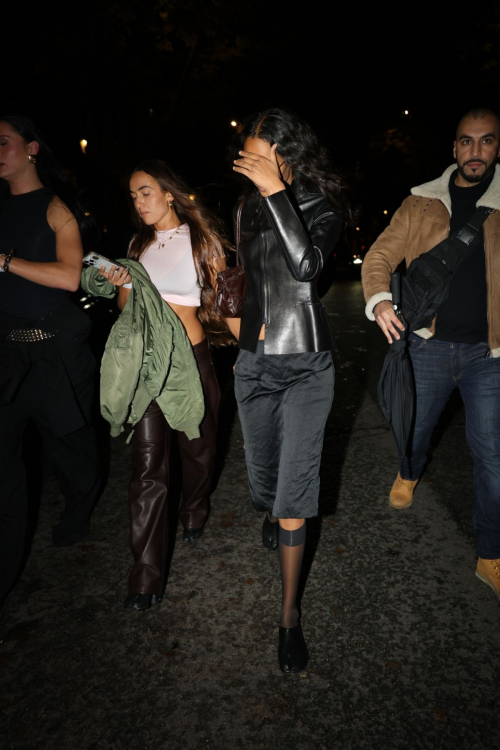 Mona Tougaard Leaving Renaissance 2 Party in Paris 2