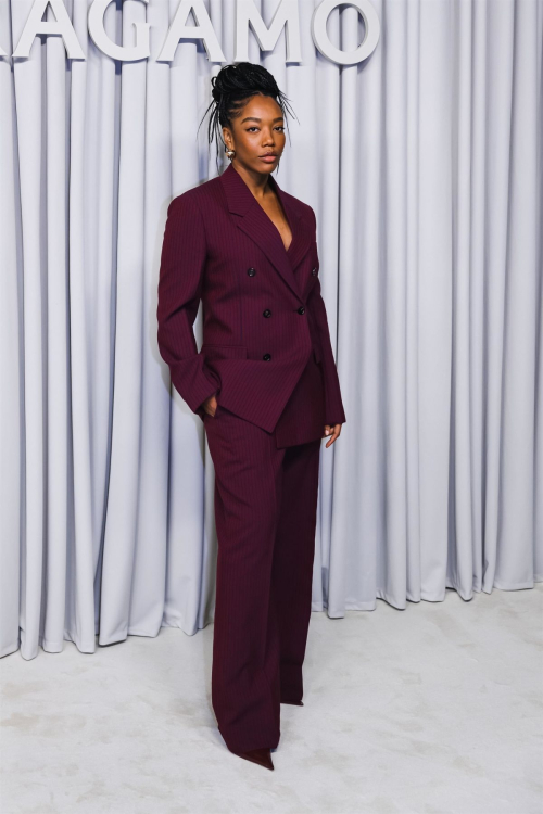 Naomi Ackie at Ferragamo Show at Milan Fashion Week 4