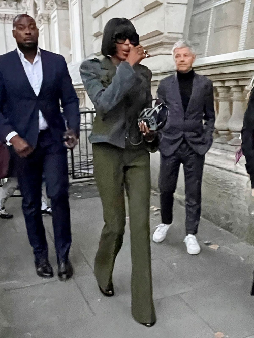 Naomi Campbell at 10 Downing Street to Mark 40 Years of London Fashion Week 4