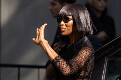 Naomi Campbell Attends Dolce & Gabbana Show in Milan 1