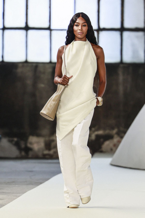 Naomi Campbell Walks Runway at Tod