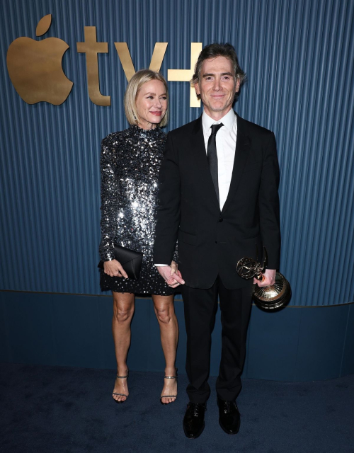 Naomi Watts and Billy Crudup at Apple TV Primetime Emmy Party in Los Angeles