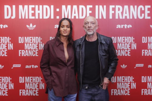 Narah Baptista and Vincent Cassel at Dj Mehdi Made in France Series Preview in Paris 2