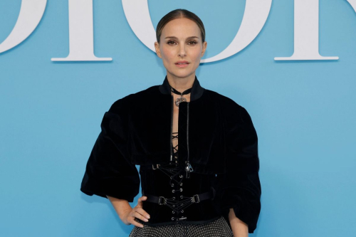 Natalie Portman Spotted at Christian Dior Paris Fashion Week Show 1