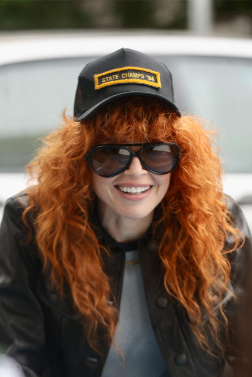 Natasha Lyonne on the Set of Poker Face in New York, September 2024 1