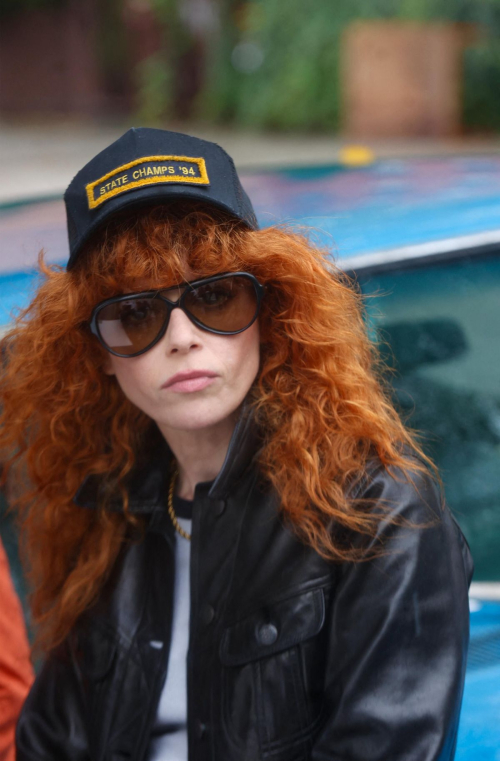 Natasha Lyonne on the Set of Poker Face in New York, September 2024 3