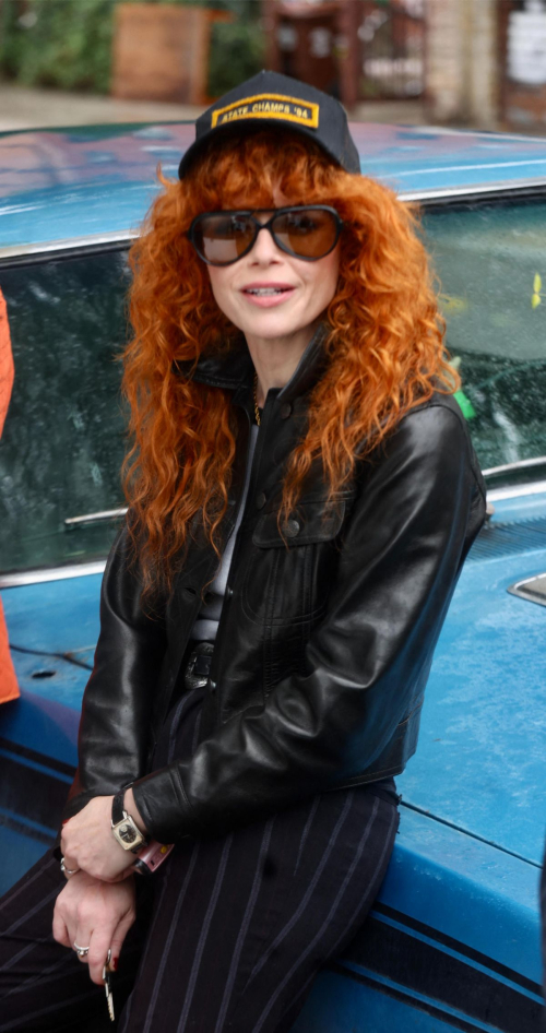 Natasha Lyonne on the Set of Poker Face in New York, September 2024 7