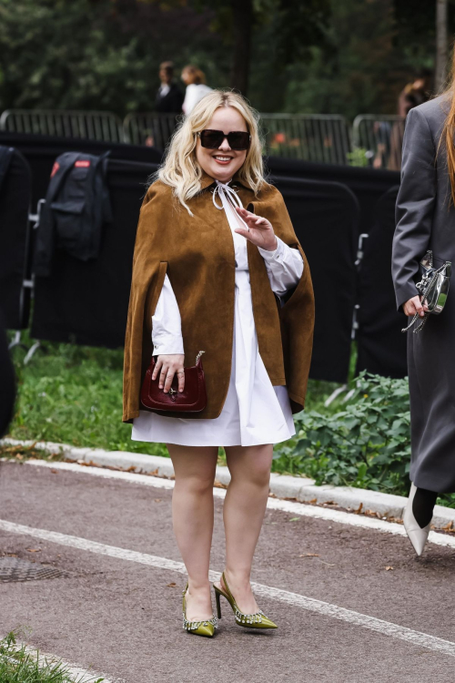 Nicola Coughlan Arrives at Gucci Show Milan Fashion Week, September 2024 1